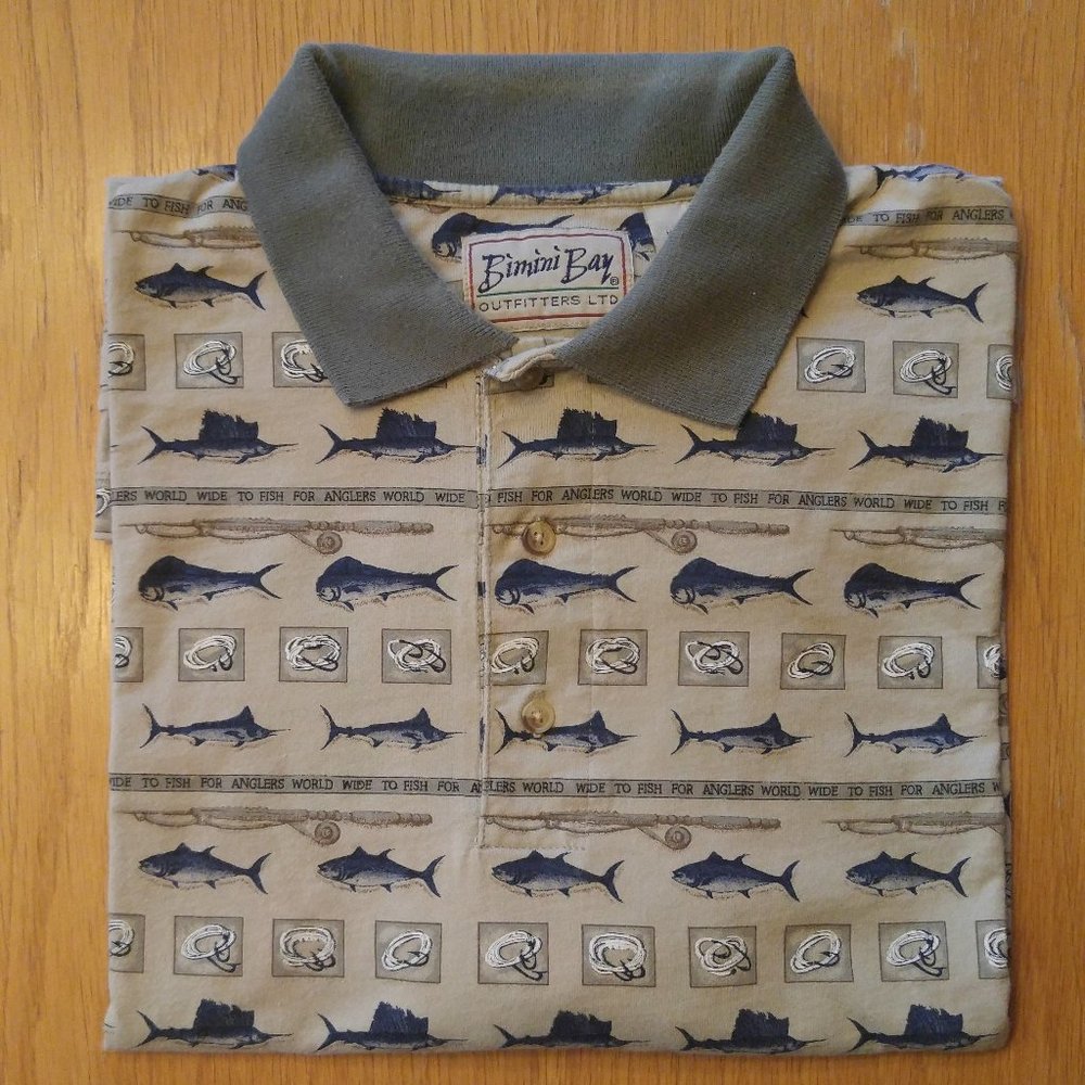 Bimini Bay Outfitter Men's Short-Sleeve Polo Shirt